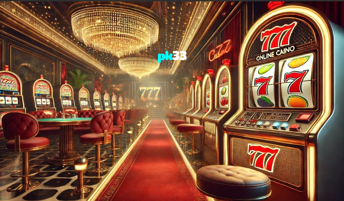 pk33 casino presented on mobile device in Pakistan with slots and live games